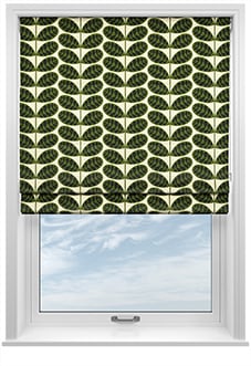 Orla Kiely Botanica Stem, Green - Roman Blind